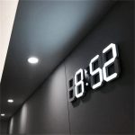 Horloge Murale LED 3D Design Moderne