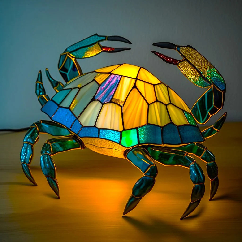 Lampe de Nuit Résine Teintée Décorative - Image 10
