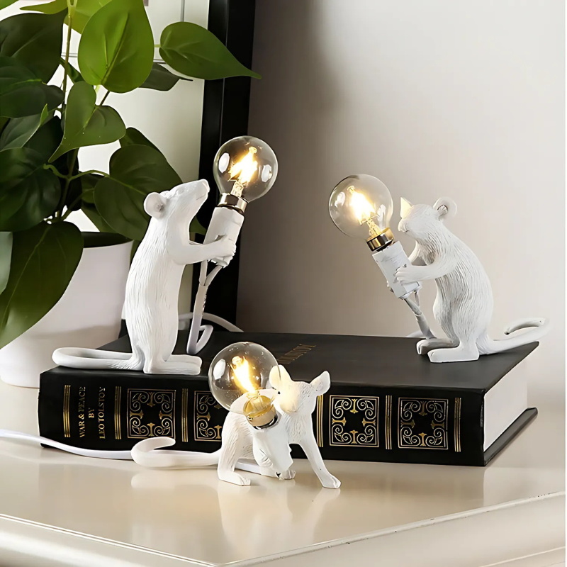 Lampe de Bureau LED USB en Forme de Souris - Image 8