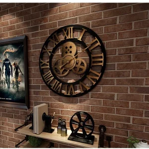 Horloge à Mouvement Visible Rétro
