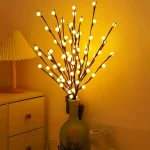 Branche de Bouleau Lumineuse LED Blanche