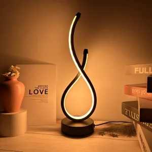 Lampe de Chevet Spirale LED 3 Tonalités