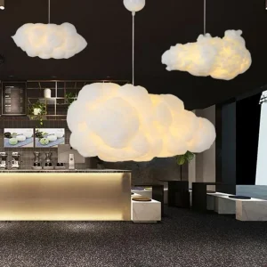 Lustre Nuage Flottant Moderne