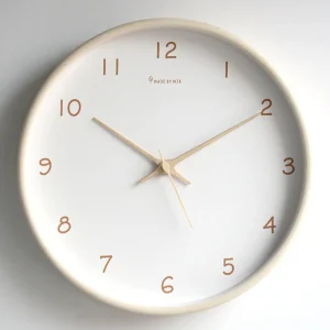 Horloge Design Bois 30 cm