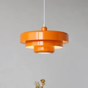 Lustre Plafond LED Orange