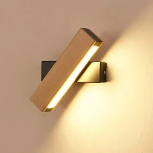 Applique Murale LED Rotative 360° Noire
