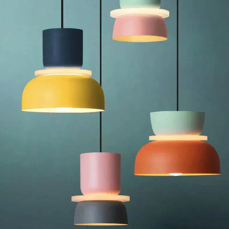 Lampe Suspendue Macaron LED Moderne - Image 8