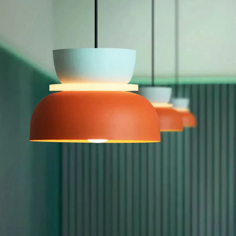 Lampe Suspendue Macaron LED Moderne - Image 7
