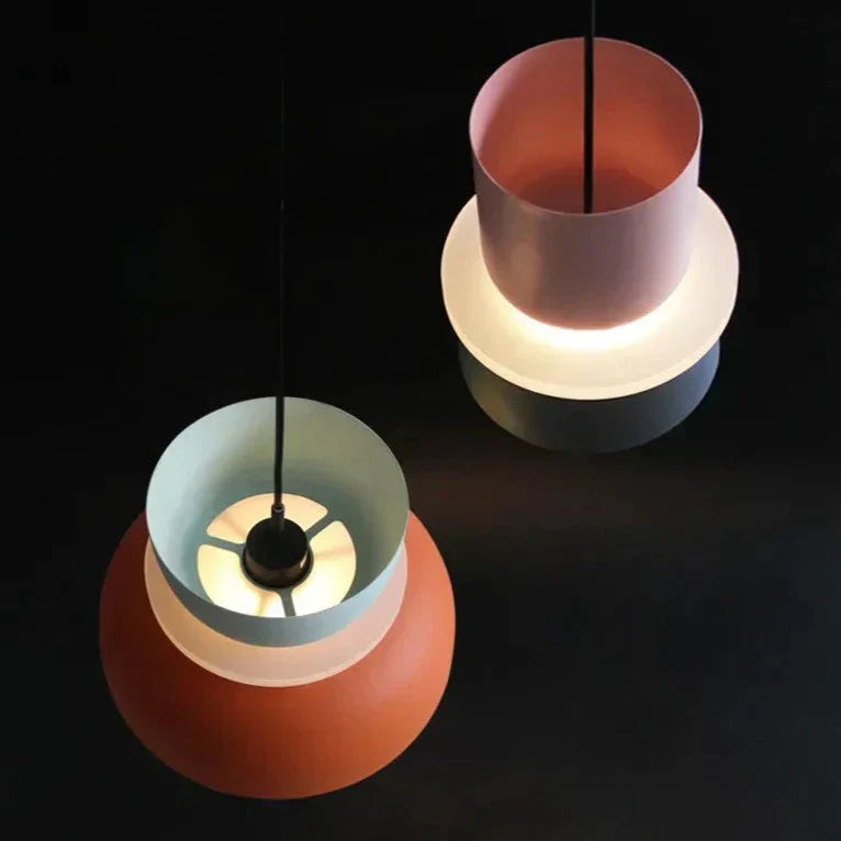 Lampe Suspendue Macaron LED Moderne - Image 9