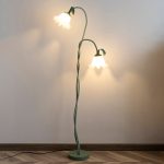 Lampadaire Floral Romantique Nordique DIY