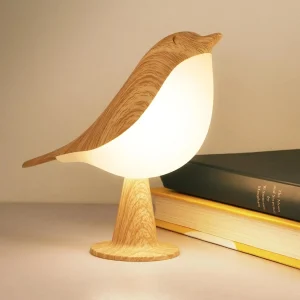 Petite Lampe de Chevet Oiseau Tactile
