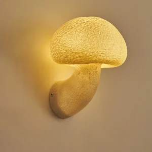 Applique Murale Champignon Crème