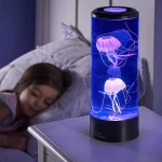 Lampe Méduse Aquarium LED 7 Couleurs
