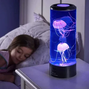 Lampe Méduse Aquarium LED 7 Couleurs