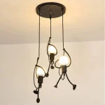 Suspension LED Petit Homme Vintage E27