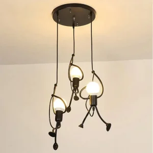 Suspension LED Petit Homme Vintage E27